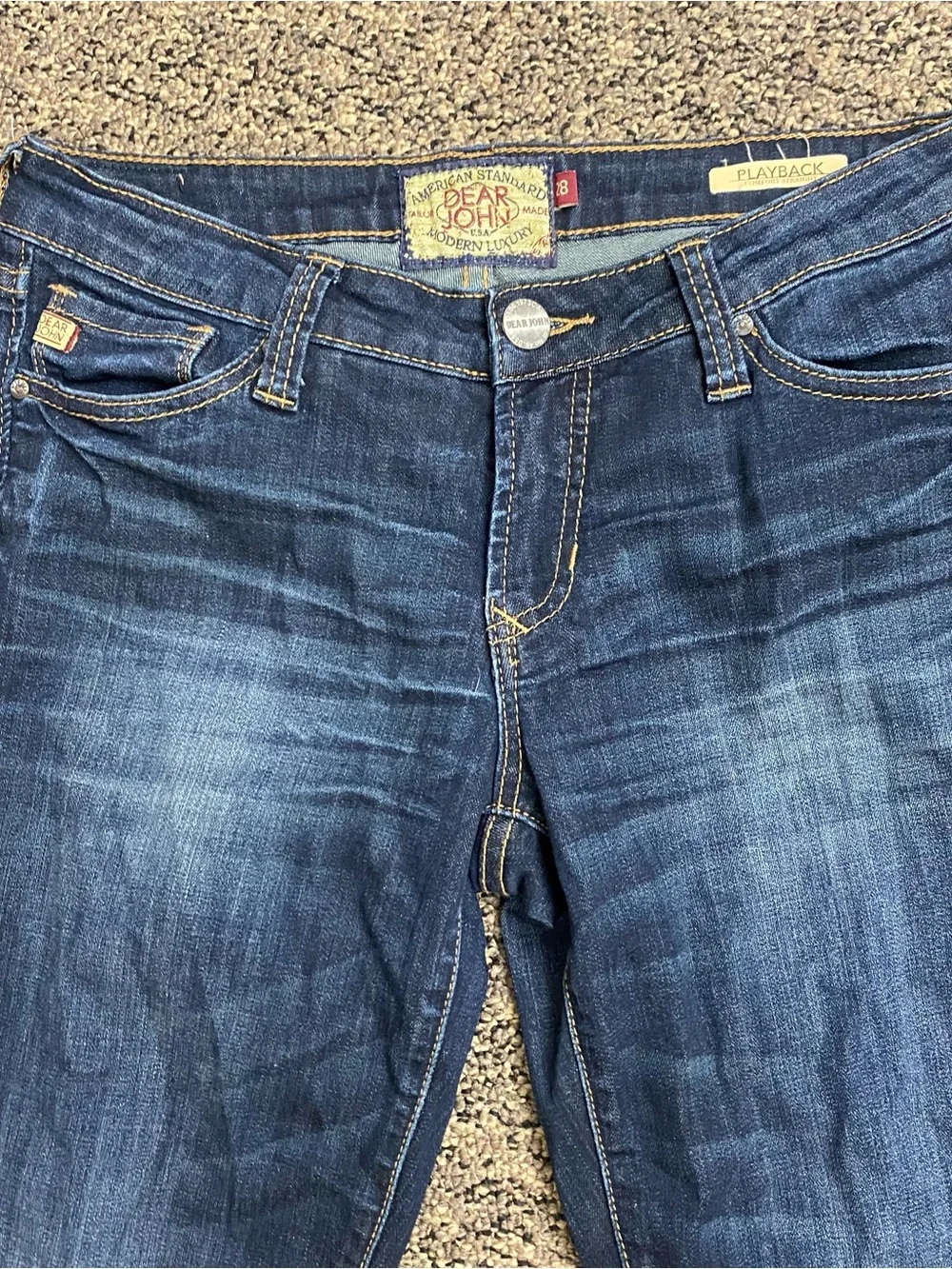 Dear John American Standard Playback Comfort Straight Leg Jeans Men’s Size 28